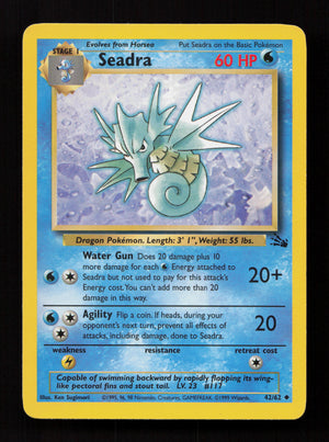 Seadra 42/62 - Uncommon - Fossil