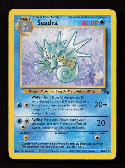 Seadra 42/62 - Uncommon - Fossil