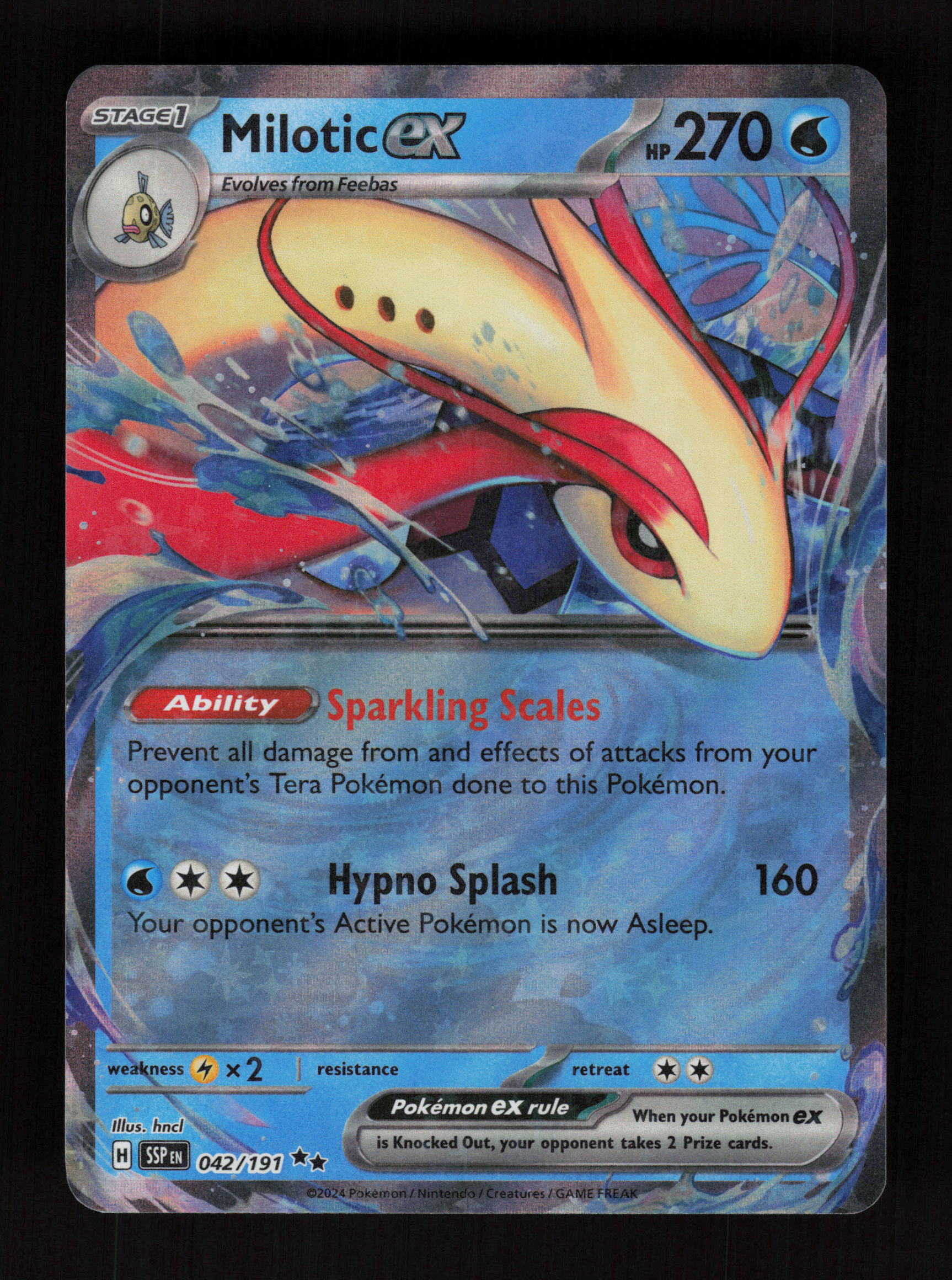 Milotic ex 042/191 - Double Rare - Surging Sparks