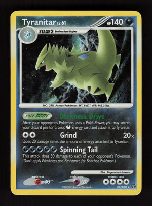 Tyranitar 30/100 - Rare - Stormfront