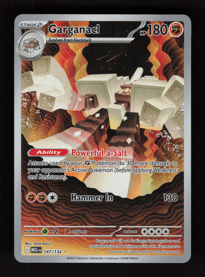 Garganacl 147/132 - Illustration Rare - ME01: Mega Evolution 