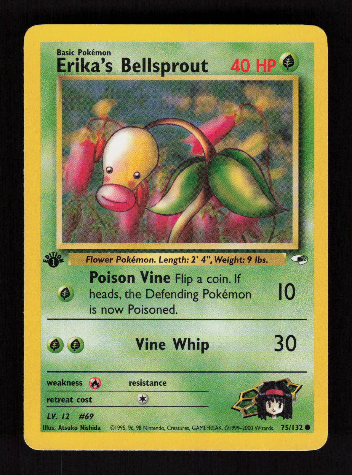 Erika's Bellsprout (75) 075/132 - Common - Gym Heroes