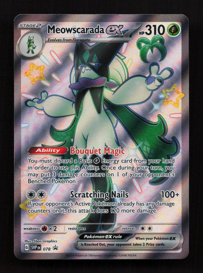 Meowscarada ex 078 - Promo - SV: Scarlet & Violet Promo Cards