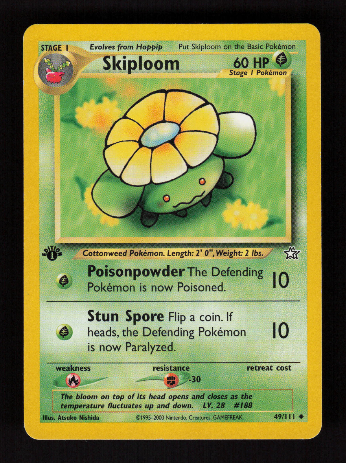 Skiploom 049/111 - Uncommon - Neo Genesis