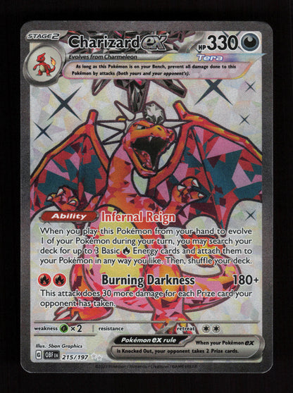 Charizard ex 215/197 - Ultra Rare - SV03: Obsidian Flames 