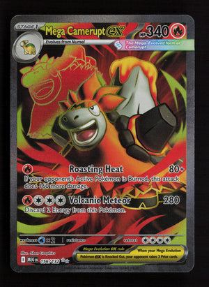 Mega Camerupt ex 156/132 - Ultra Rare - Mega Evolution 