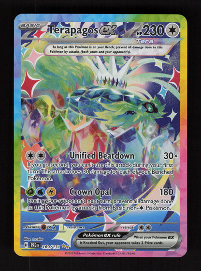 Terapagos ex 169/131 - Special Illustration Rare - Prismatic Evolutions