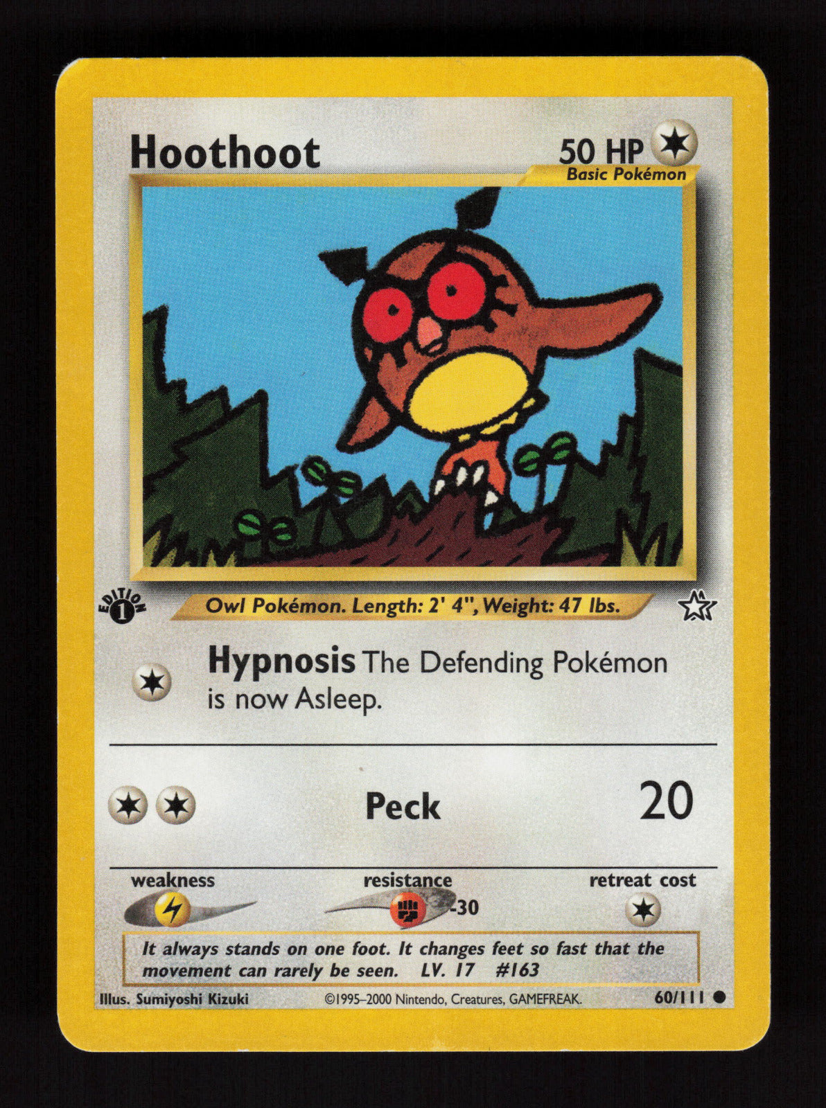 Hoothoot 060/111 - Common - Neo Genesis