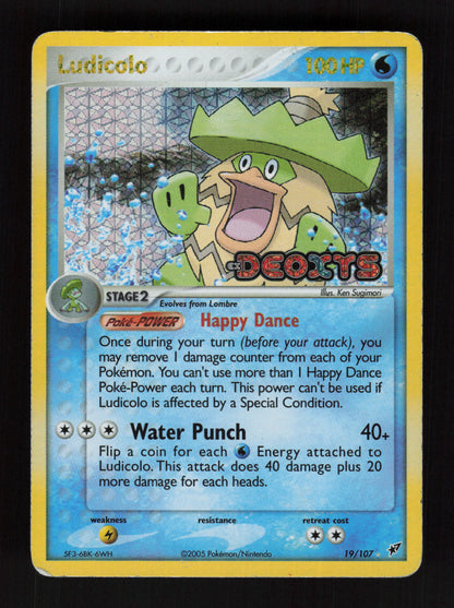 Ludicolo - 019/107 19/107 - Rare - Deoxys