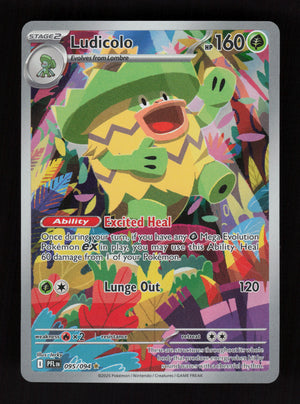 Ludicolo 095/094 - Illustration Rare - ME02: Phantasmal Flames 