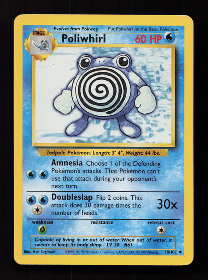Poliwhirl 057/130 - Uncommon - Base Set 