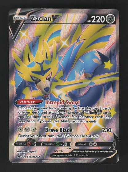 Zacian V SWSH292 - Promo 