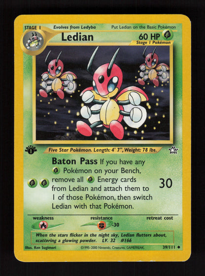 Ledian 039/111 - Uncommon - Neo Genesis