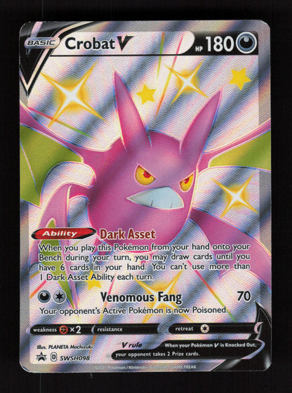 Crobat V SWSH098 - Promo - Sword & Shield Promo Cards