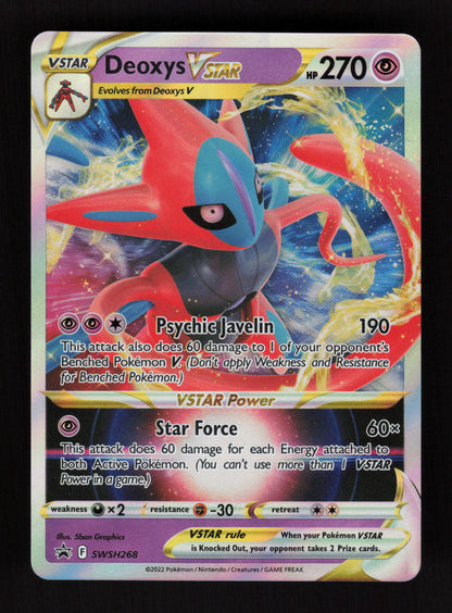 Deoxys VSTAR SWSH268 - Promo - SWSH: Sword & Shield Promo Cards