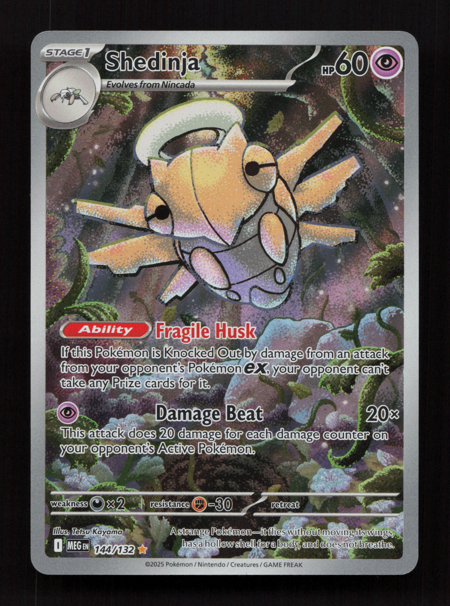 Shedinja 144/132 - Illustration Rare - ME01: Mega Evolution 