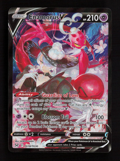 Enamorus V TG18/TG30 - Ultra Rare - SWSH11: Lost Origin Trainer Gallery 