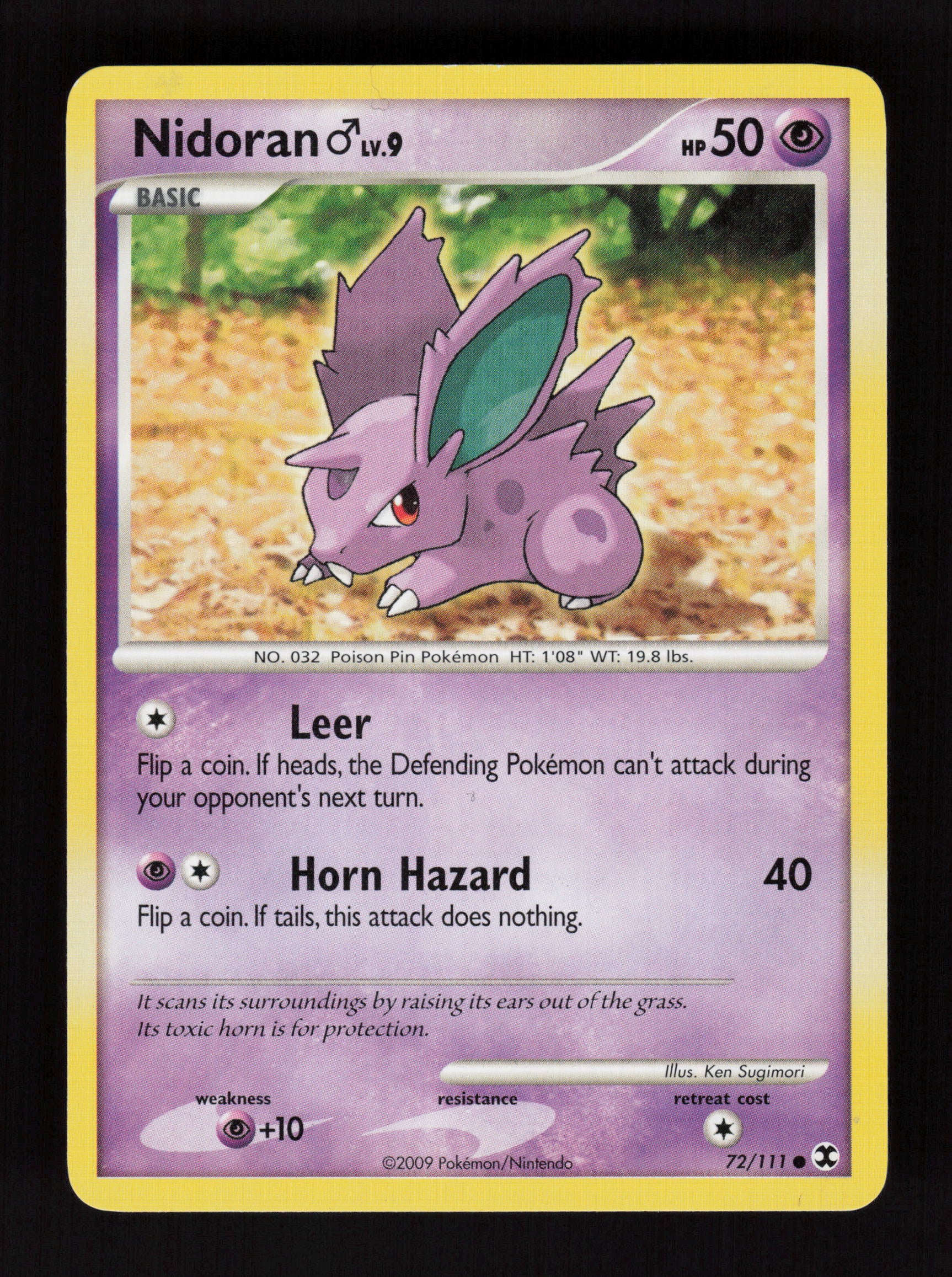 Nidoran M 72/111 - Common - Rising Rivals