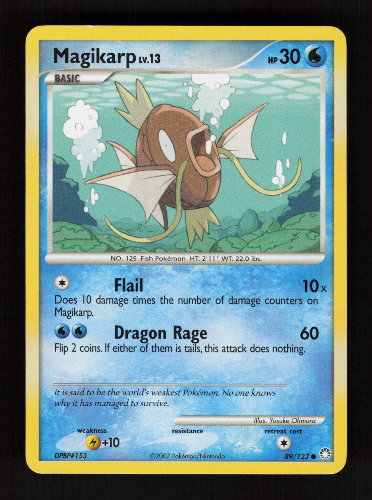 Magikarp 89/123 - Common - Mysterious Treasures