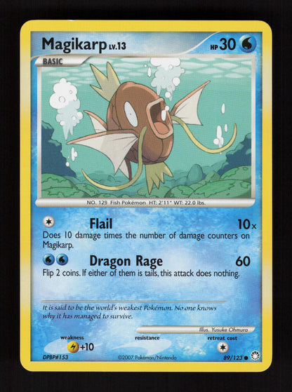 Magikarp 89/123 - Common - Mysterious Treasures