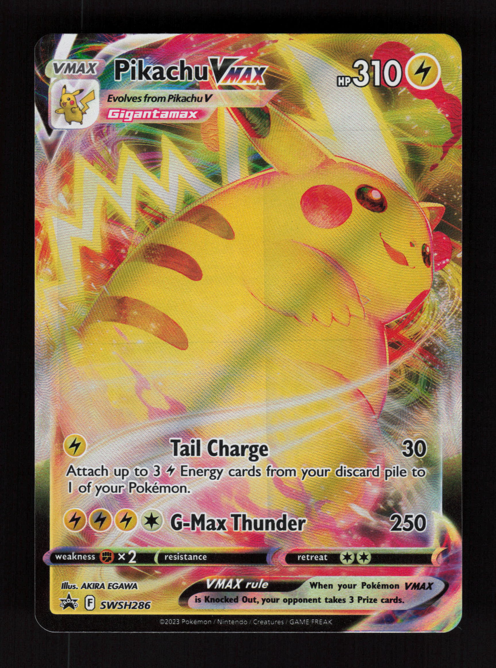 Pikachu VMAX - SWSH286 - Promo - Sword & Shield Promo Cards
