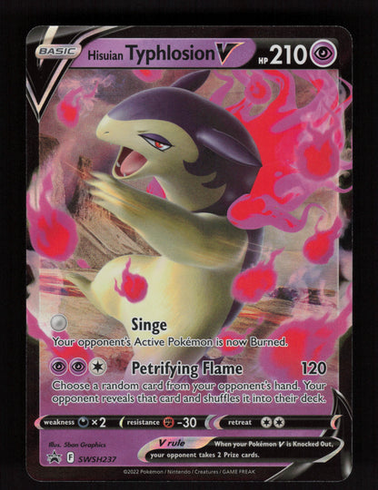 Hisuian Typhlosion V - Promo SWSH: Sword & Shield Promo Cards SWSH237 NM
