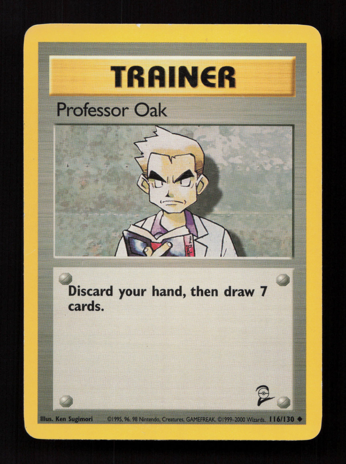 Professor Oak 116/130 - Uncommon - Base Set 2