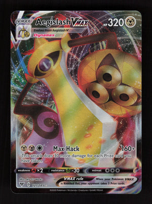 Aegislash VMAX 127/185 - Ultra Rare - SWSH04: Vivid Voltage