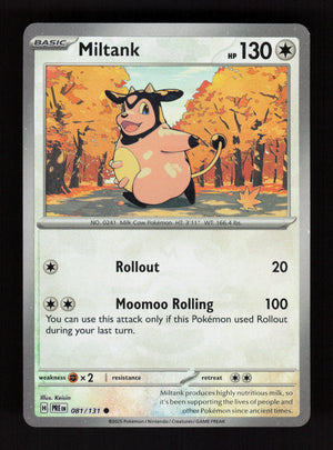 Miltank (Master Ball Pattern) 081/131 - Common - Prismatic Evolutions