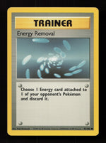 Energy Removal 119/130 - Common - Base Set 