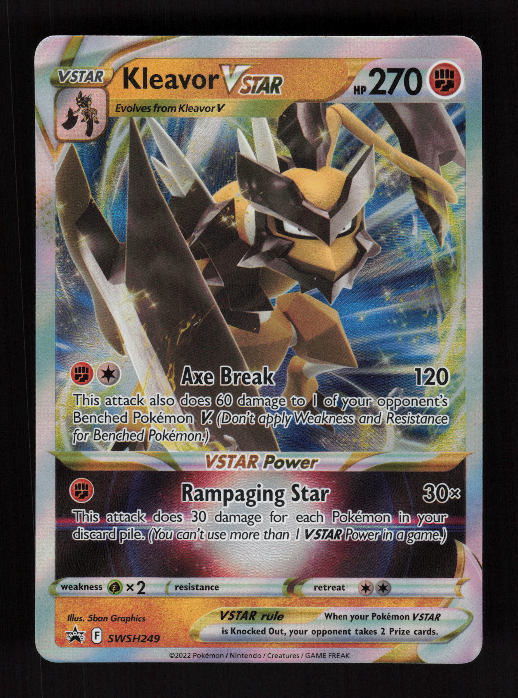Kleavor VSTAR SWSH249 - Promo - SWSH: Sword & Shield Promo Cards 