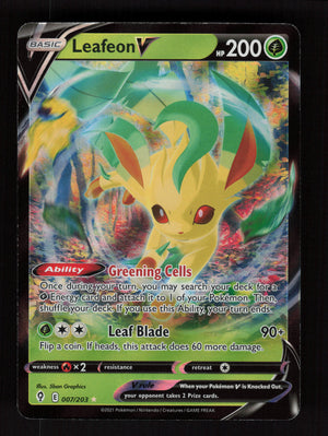 Leafeon V 007/203 - Ultra Rare - Evolving Skies 