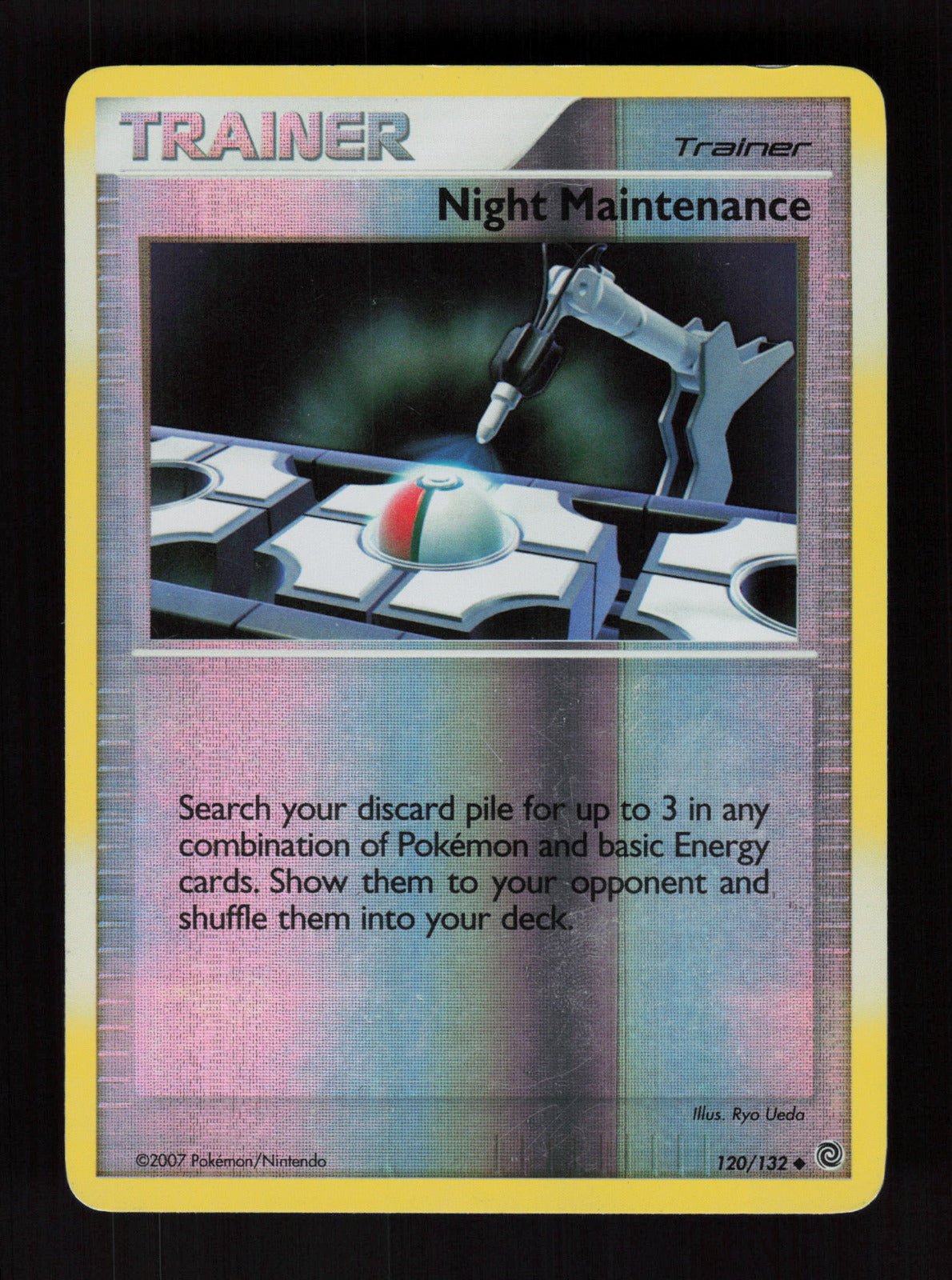 Night Maintenance 120/132 - Reverse Holo - Secret Wonders