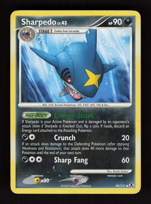 Sharpedo 49/111 - Uncommon - Rising Rivals 