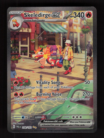 Skeledirge ex 258/193 - Special Illustration Rare - Paldea Evolved 