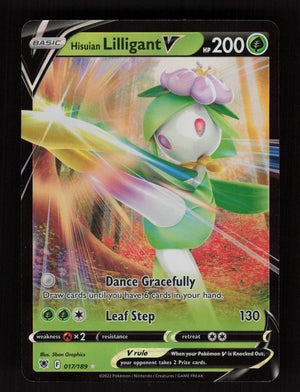 Hisuian Lilligant V 017/189 - Ultra Rare - SWSH10: Astral Radiance