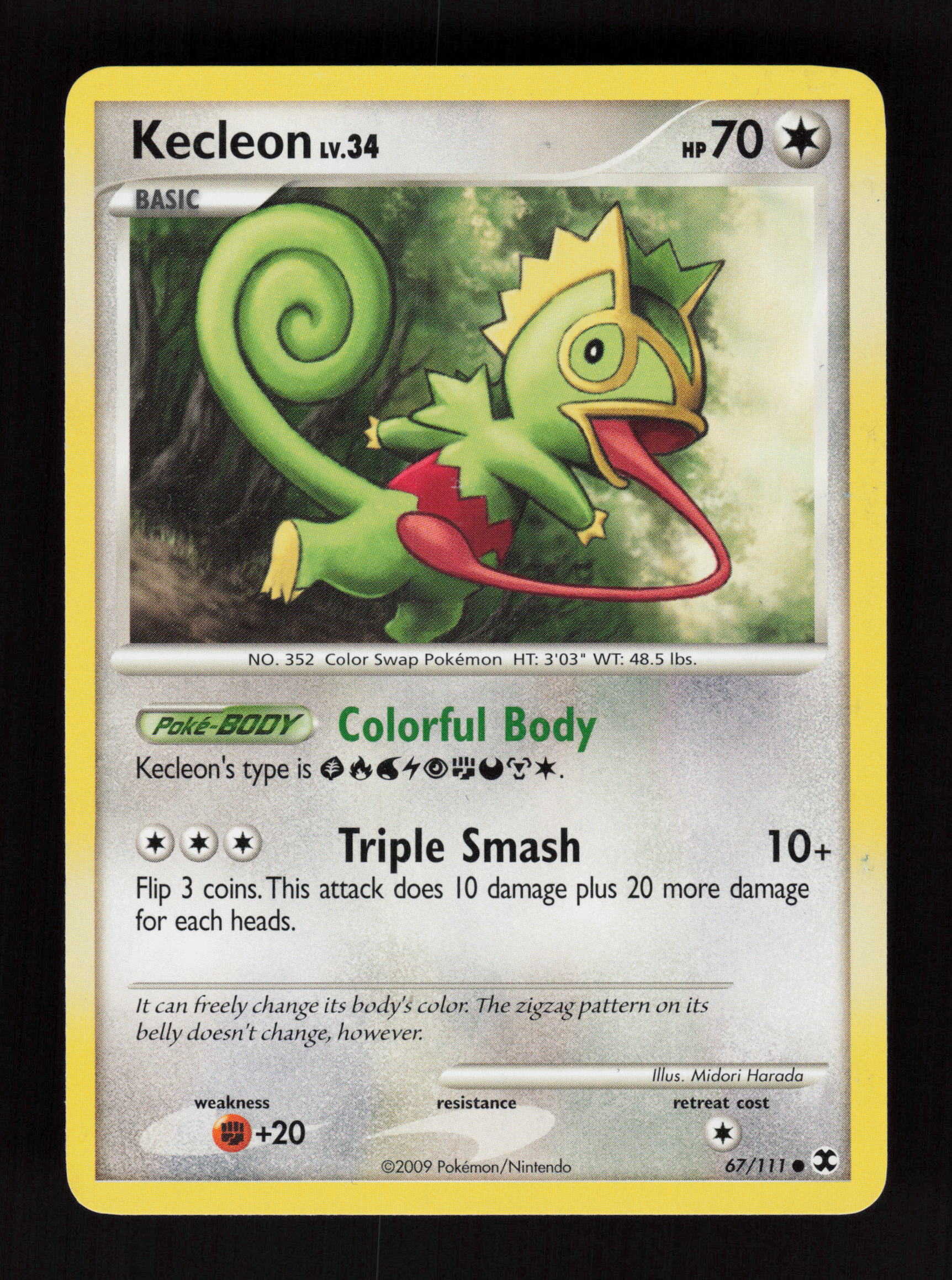 Kecleon 67/111 - Common - Rising Rivals 
