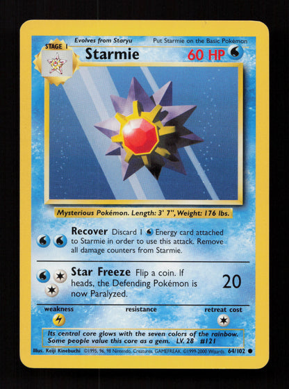 Starmie 094/130 - Common - Base Set 