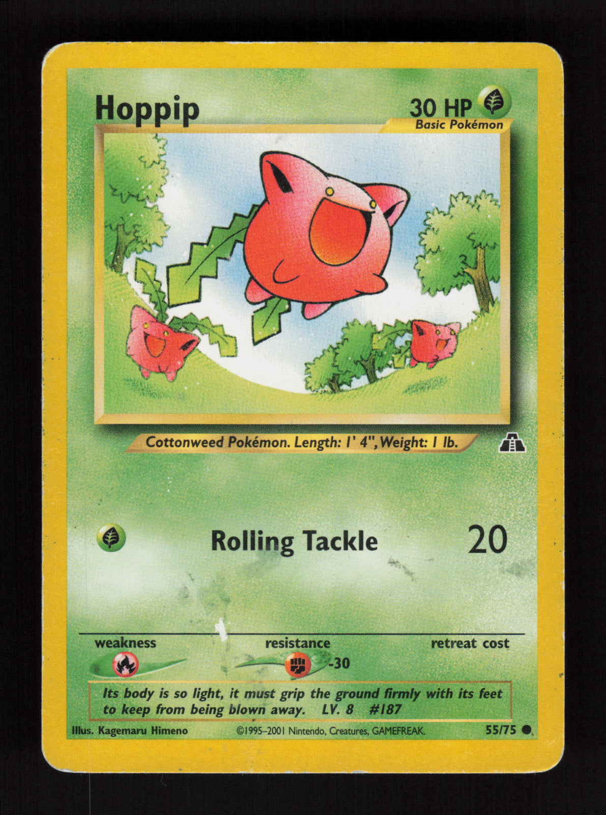 Hoppip 55/75 - Common - Neo Discovery