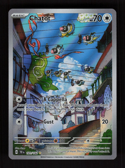 Chatot 181/162 - Illustration Rare - SV05: Temporal Forces 