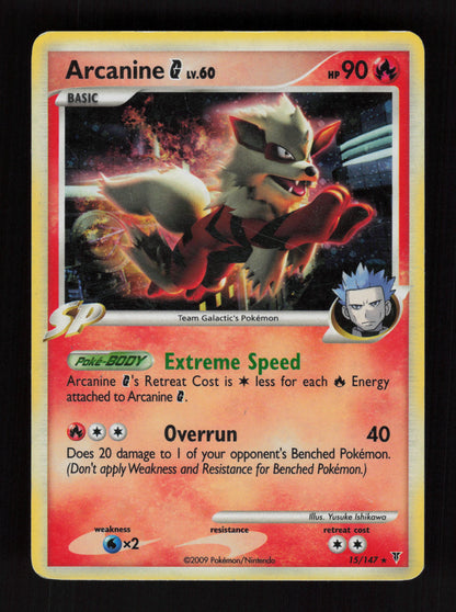 Arcanine G 15/147 - Rare - Supreme Victors