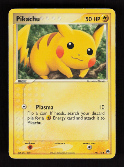 Pikachu Common FireRed & LeafGreen 74/112 NM
