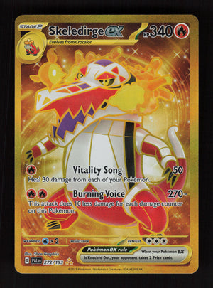 Skeledirge ex 272/193 - Hyper Rare - SV02: Paldea Evolved