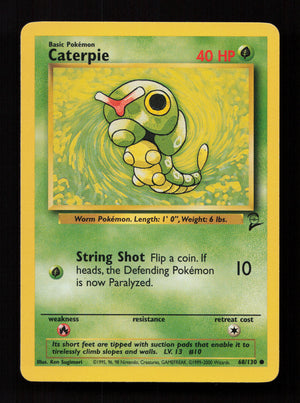 Caterpie 068/130 - Common - Base Set 2