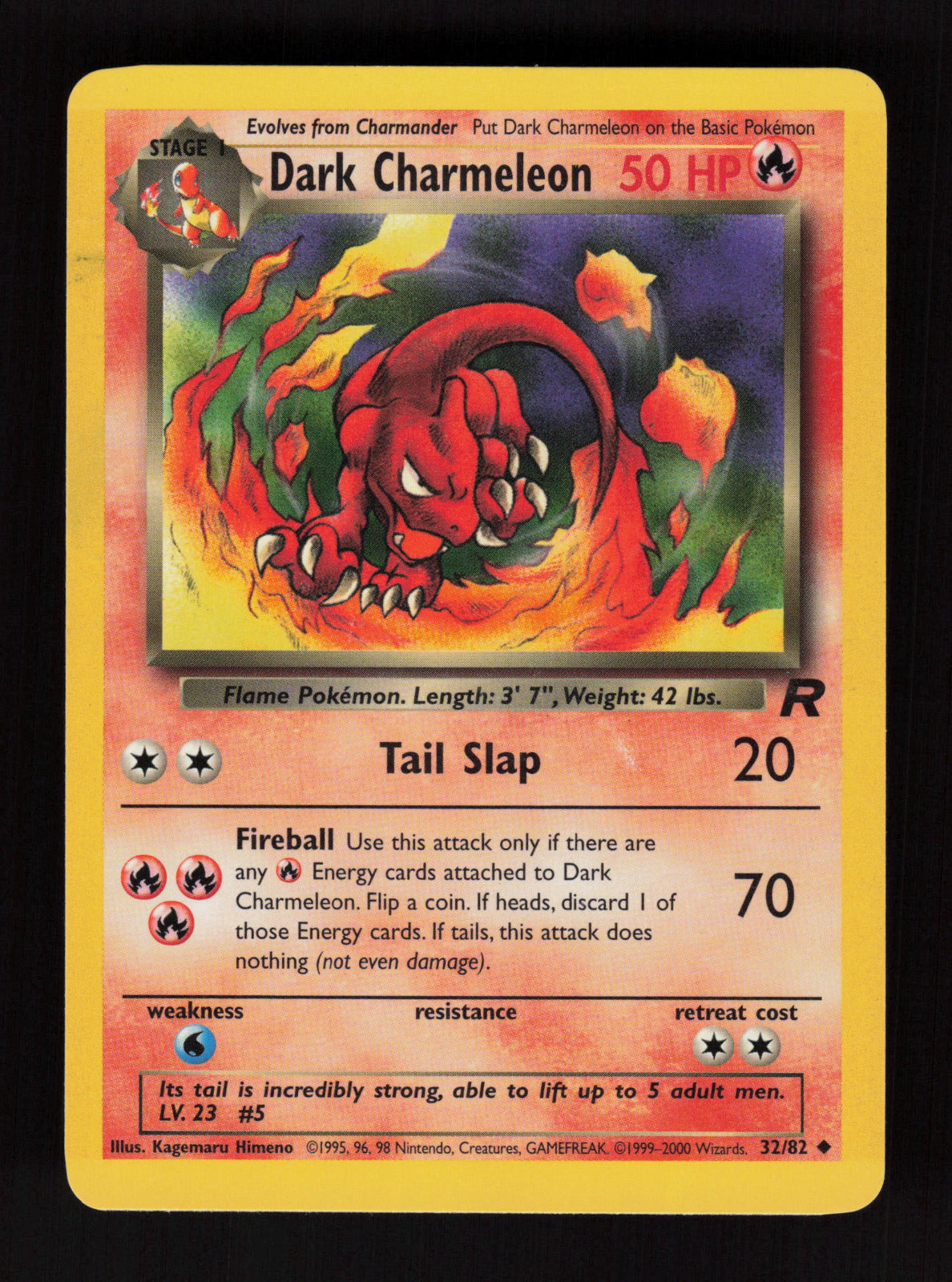 Dark Charmeleon 32/82 - Uncommon - Team Rocket