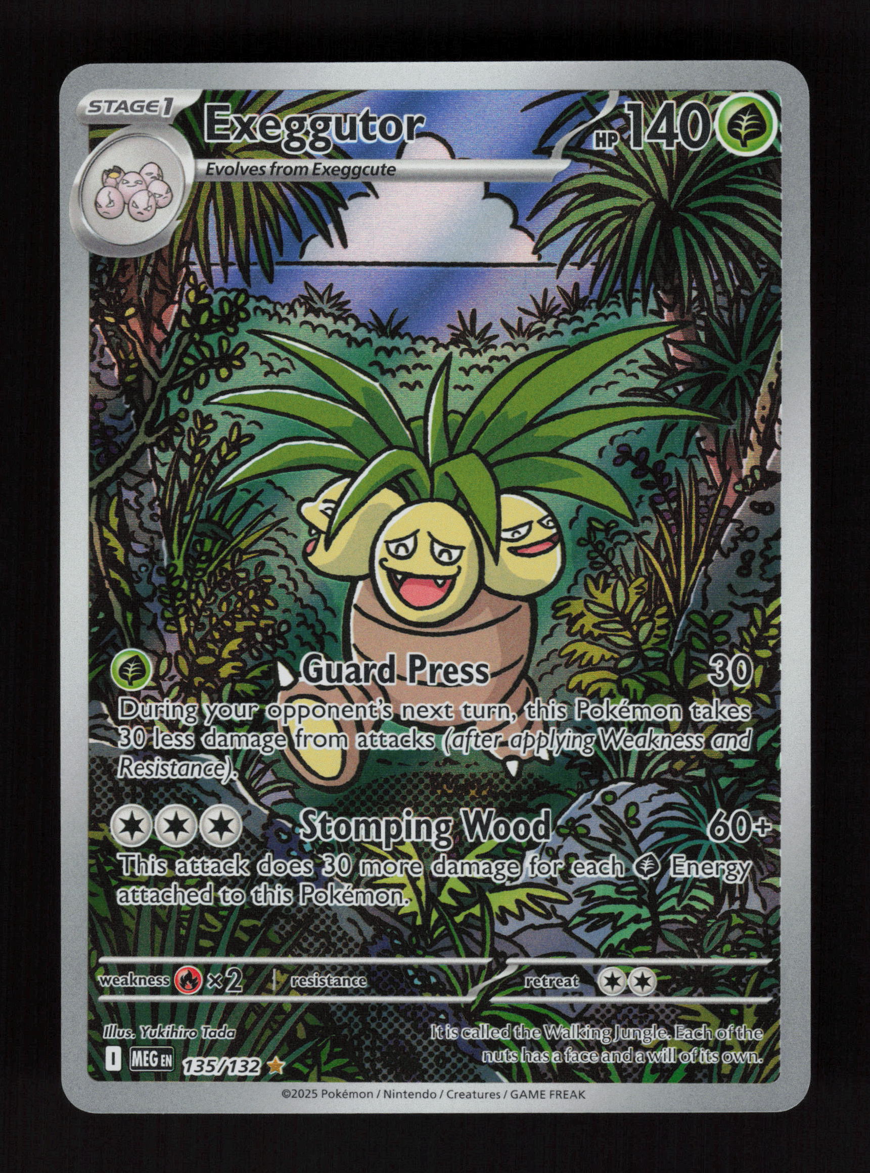 Exeggutor 135/132 - Illustration Rare - ME01: Mega Evolution 