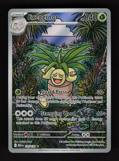 Exeggutor 135/132 - Illustration Rare - ME01: Mega Evolution 