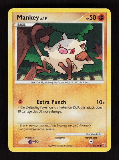 Mankey 112/147 - Common - Supreme Victors