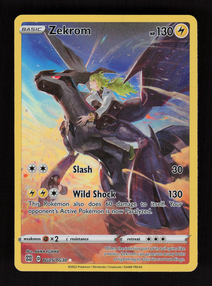 Zekrom TG05/TG30 - Ultra Rare - SWSH09: Brilliant Stars Trainer Gallery