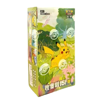 Pokémon Collect 151: Journey (Slim Box) (Kinesiska)